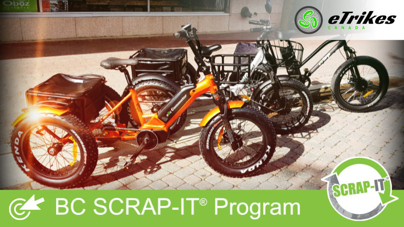 Tilting electric discount trike for sale