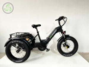 Cruiser Electric Tricycle For Sale Fat Tire Mid Drive E Trike