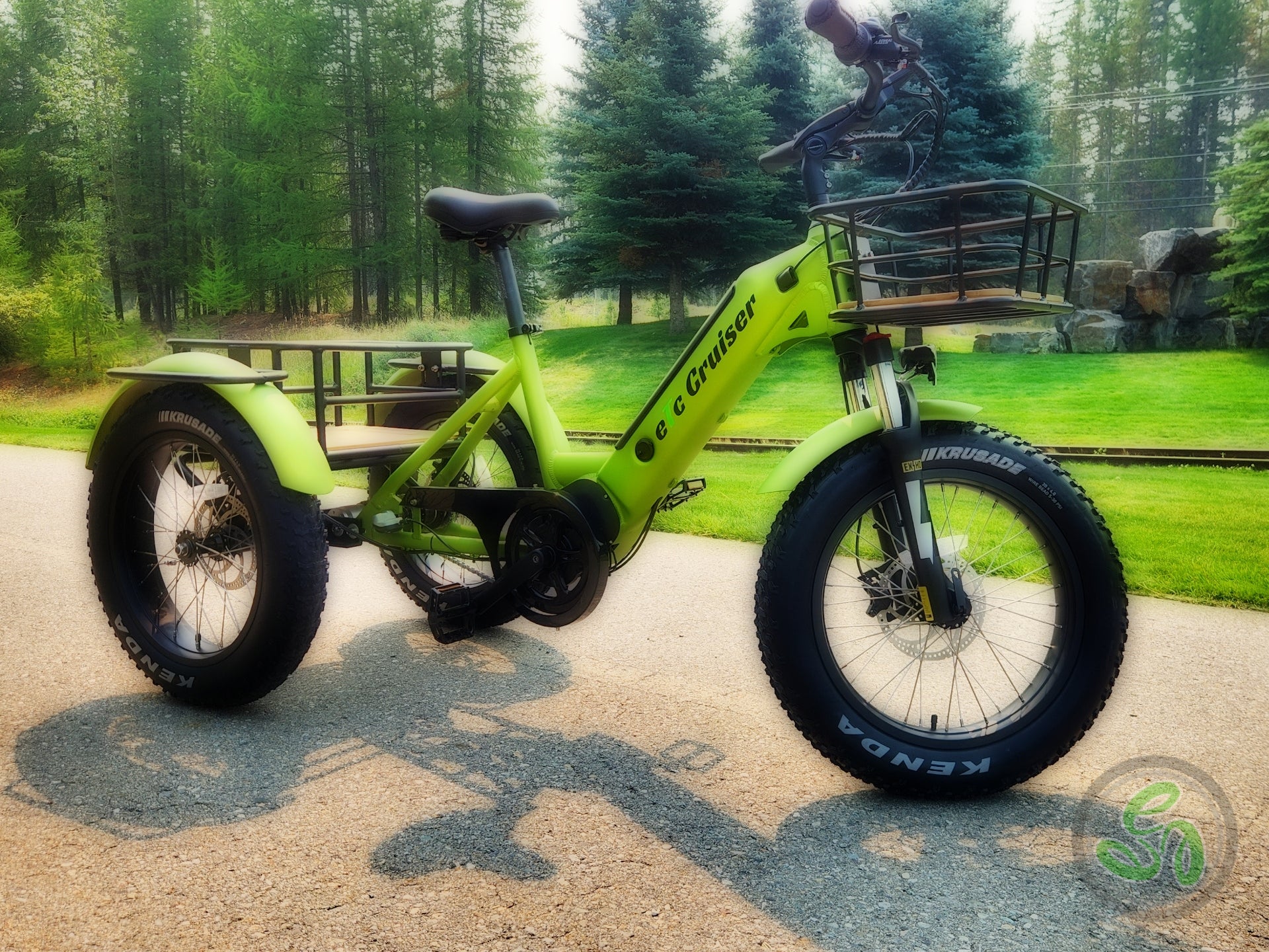 Cruiser Electric Tricycle For Sale Fat Tire Mid Drive E Trike eTrikes Canada